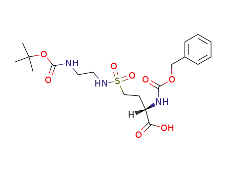 (S)-2-Benzyloxycarbonylamino-4-(2-tert-butoxycarbonylamino-ethylsulfamoyl)-butyric acid