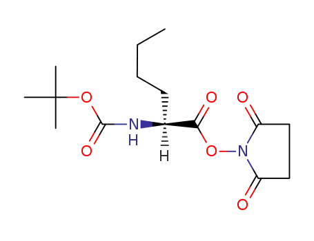 Molecular Structure of 36360-61-9 (BOC-NLE-OSU)