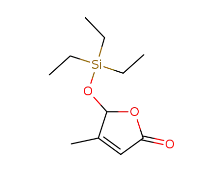 Molecular Structure of 958300-33-9 (5-triethylsilyloxy-4-methyl-2(5H)-furanone)