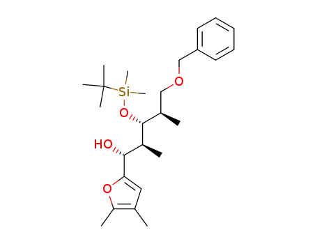 (1R,2S,3R,4R)-5-Benzyloxy-3-(tert-butyl-dimethyl-silanyloxy)-1-(4,5-dimethyl-furan-2-yl)-2,4-dimethyl-pentan-1-ol