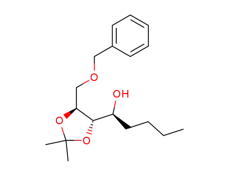 (2S,3S)-1-benzyloxy-2,3-isopropylidenedioxy-4-(S)-octanol