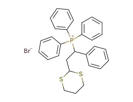 Phosphonium, [2-(1,3-dithian-2-yl)-1-phenylethyl]triphenyl-, bromide