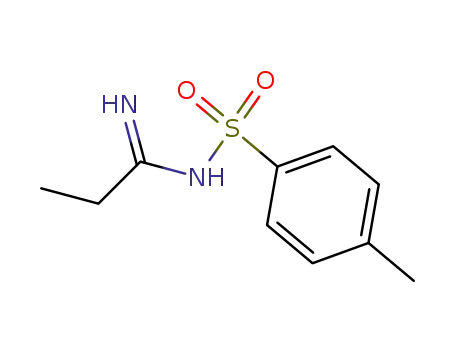 N-(1-Imino-propyl)-4-methyl-benzenesulfonamide