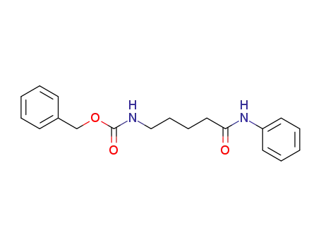 Carbamic acid, [5-oxo-5-(phenylamino)pentyl]-, phenylmethyl ester