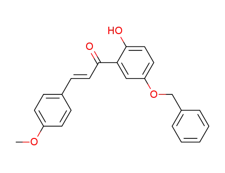 (E)-1-(5-Benzyloxy-2-hydroxy-phenyl)-3-(4-methoxy-phenyl)-propenone