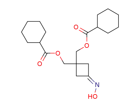 3,3-bis(cyclohexylcarbonyloxymethyl)cyclobutanone oxime