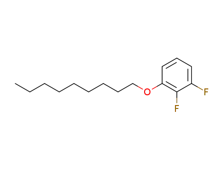 Molecular Structure of 122265-85-4 (2,3-difluoro-4-(nonyloxy)benzene)