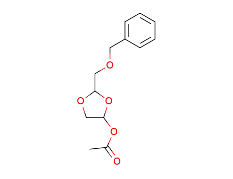 Acetic acid 2-benzyloxymethyl-[1,3]dioxolan-4-yl ester