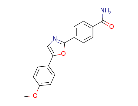 Benzamide, 4-[5-(4-methoxyphenyl)-2-oxazolyl]-