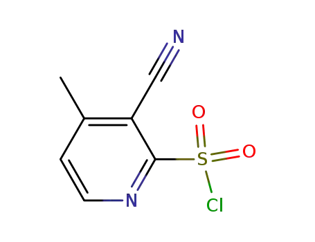 2-Pyridinesulfonyl chloride, 3-cyano-4-methyl-