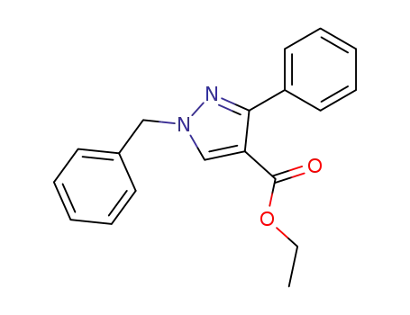 ethyl 1-benzyl-3-phenyl-1H-pyrazole-4-carboxylate