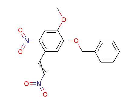(E)-1-(Benzyloxy)-2-methoxy-4-nitro-5-(2-nitrovinyl)benzene