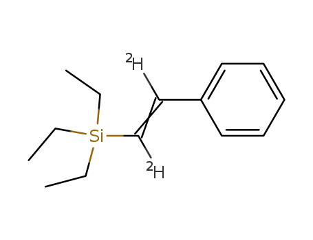 α,β-dideuterio-β-(triethylsilyl)styrene