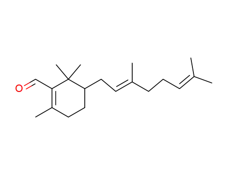 2,6,6-Trimethyl-5-(3,7-dimethylocta-2E,6-dienyl)-1-cyclohexene-1-carboxaldehyde