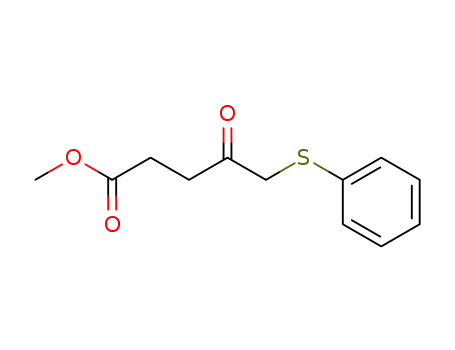 5-Phenylsulfenyl-4-oxo-valeric acid methylester