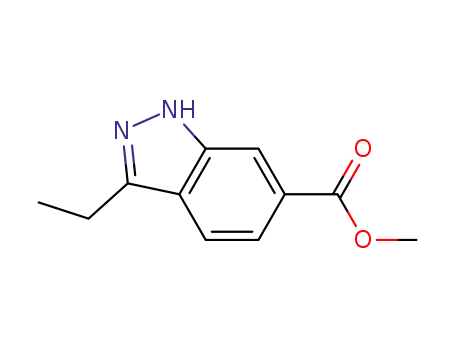 3-ethyl-1H-indazole-6-carboxylic acid methyl ester