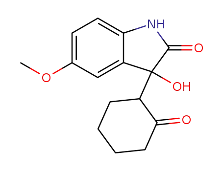 3-hydroxy-5-methoxy-3-(2-oxocyclohexyl)indolin-2-one