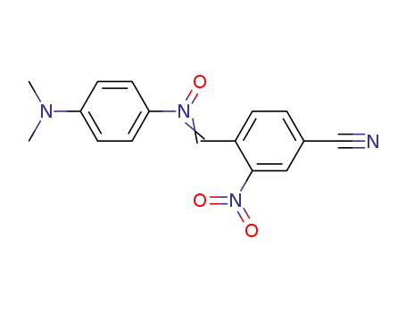 Benzonitrile, 4-[[[4-(dimethylamino)phenyl]oxidoimino]methyl]-3-nitro-