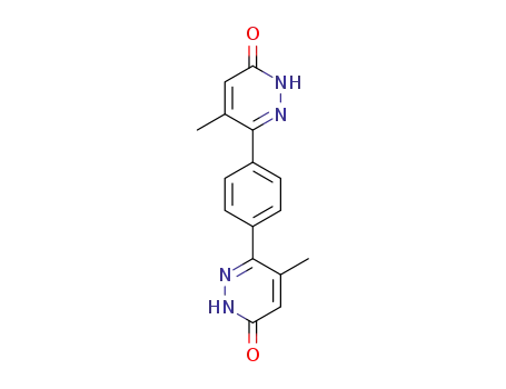Molecular Structure of 107549-68-8 (1,4-bis(3-oxo-2,3-dihydropyridazine-6-yl)benzene)