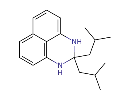 Molecular Structure of 43057-72-3 (2,3-dihydro-2,2-diisobutylperimidine)