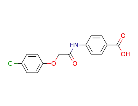 Benzoic acid, 4-(((4-chlorophenoxy)acetyl)amino)-