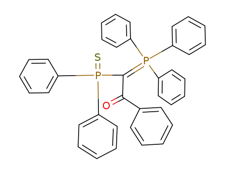 <α-(diphenylphosphinothioyl)phenacylidene>triphenylphosphorane