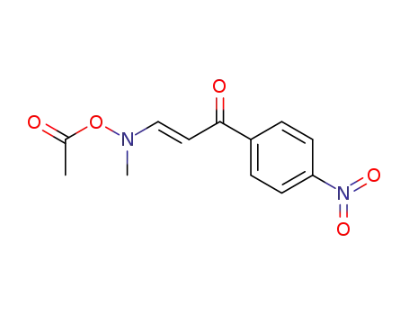 2-Propen-1-one, 3-[(acetyloxy)methylamino]-1-(4-nitrophenyl)-, (Z)-
