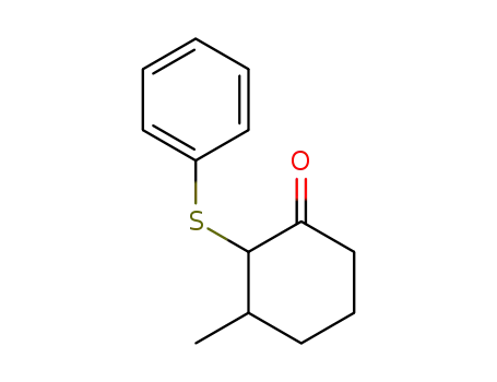 Cyclohexanone, 3-methyl-2-(phenylthio)-