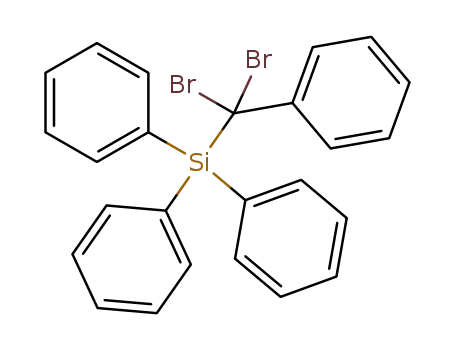 (α,α-dibromo-benzyl)-triphenyl-silane