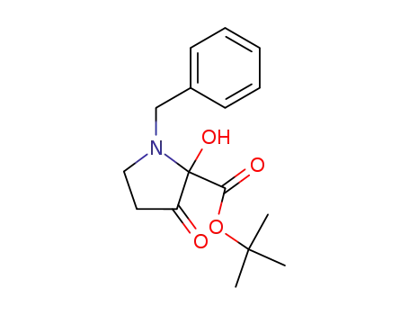 Proline, 2-hydroxy-3-oxo-1-(phenylmethyl)-, 1,1-dimethylethyl ester