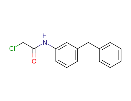 N-(3-benzylphenyl)-2-chloroacetamide