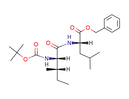 L-Leucine, N-[N-[(1,1-dimethylethoxy)carbonyl]-L-isoleucyl]-,
phenylmethyl ester