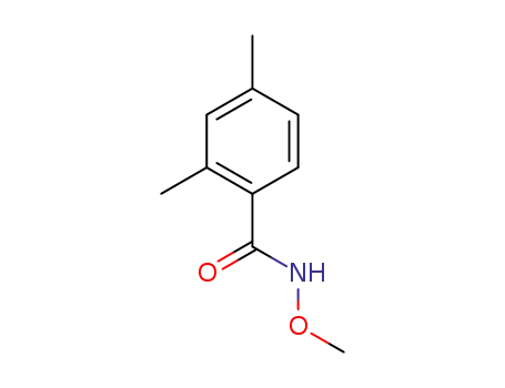 Molecular Structure of 1197826-55-3 (N-methoxy-2,4-dimethylbenzamide)