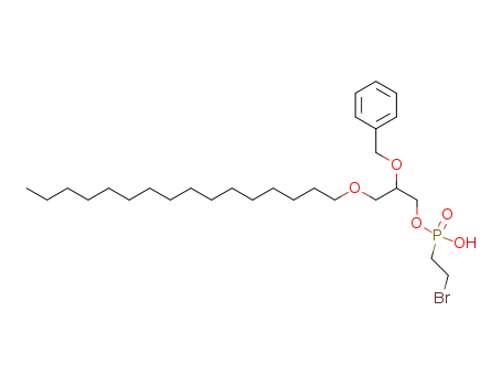 2-O-Benzyl-1-O-hexadecylglyceryl-3-(2-bromethyl-phosphonat)