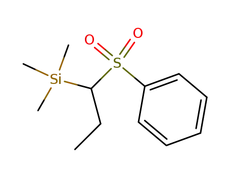 Silane, trimethyl[1-(phenylsulfonyl)propyl]-