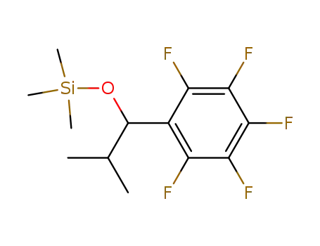 1-pentafluorophenyl-1-trimethylsiloxy-2-methylpropane