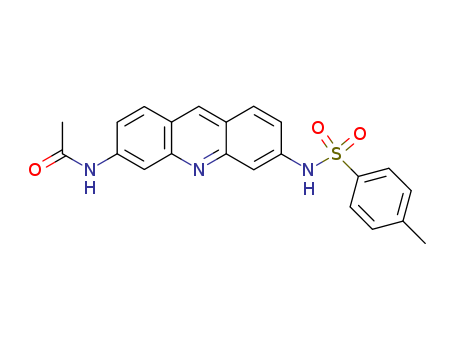 Acetamide, N-[6-[[(4-methylphenyl)sulfonyl]amino]-3-acridinyl]-