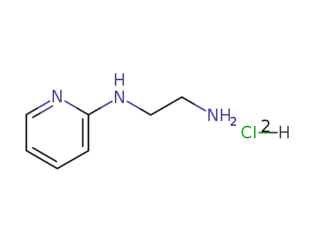 Molecular Structure of 99669-44-0 (2-(2-AMINOETHYLAMINO)-PYRIDINE 2 HCL)