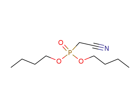 Molecular Structure of 7549-58-8 (Phosphonic acid, (cyanomethyl)-, dibutyl ester)