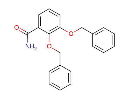 Molecular Structure of 96649-29-5 (2,3-bis(benzyloxy)benzamide)