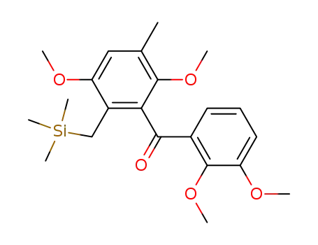 (2,5-Dimethoxy-3-methyl-6-trimethylsilanylmethyl-phenyl)-(2,3-dimethoxy-phenyl)-methanone