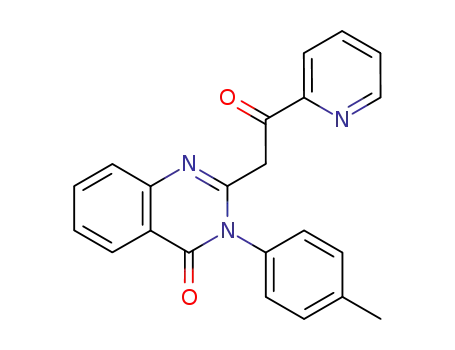 2-(2-Oxo-2-pyridin-2-yl-ethyl)-3-p-tolyl-3H-quinazolin-4-one