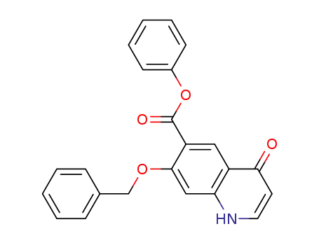 phenyl 7-(benzyloxy)-4-oxo-1,4-dihydro-6-quinolinecarboxylate
