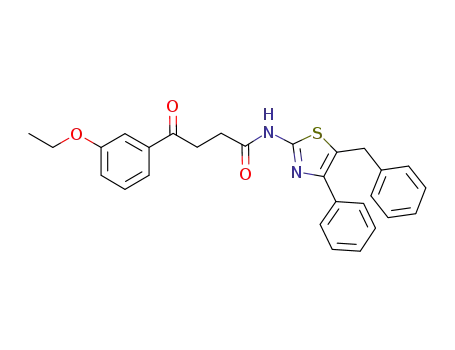 N-(5-benzyl-4-phenyl-1,3-thiazol-2-yl)-4-(3-ethoxyphenyl)-4-oxobutanamide