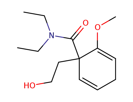 2,5-Cyclohexadiene-1-carboxamide,
N,N-diethyl-1-(2-hydroxyethyl)-2-methoxy-