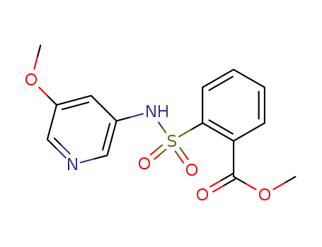 methyl 2-{[(5-methoxypyridin-3-yl)amino]sulfonyl}benzoate