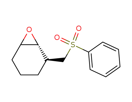 trans-1,2-epoxy-3-<(phenylsulfonyl)methyl>cyclohexane