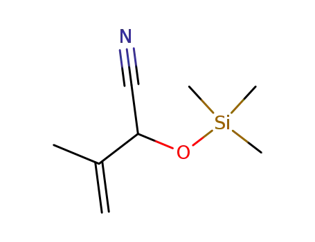 2-<(trimethylsilyl)oxy>-3-methyl-3-butenenitrile