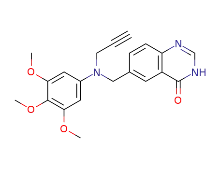 6-[[2-Propynyl-(3,4,5-trimethoxyphenyl)amino]methyl]-4(3H)-quinazolinone