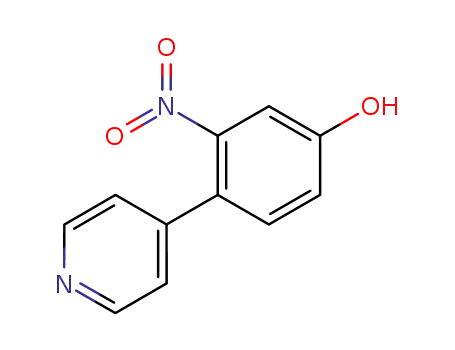 4-(4-hydroxy-2-nitrophenyl)pyridine